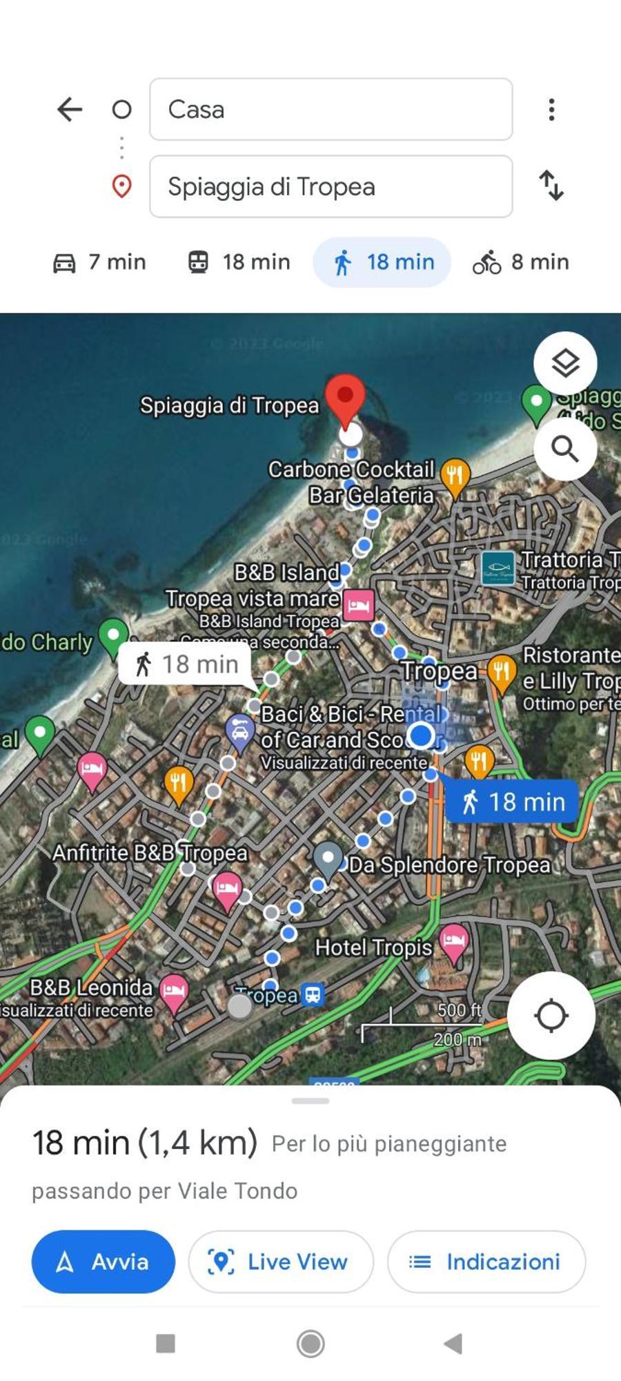 B&B Leonida Tropea Zewnętrze zdjęcie