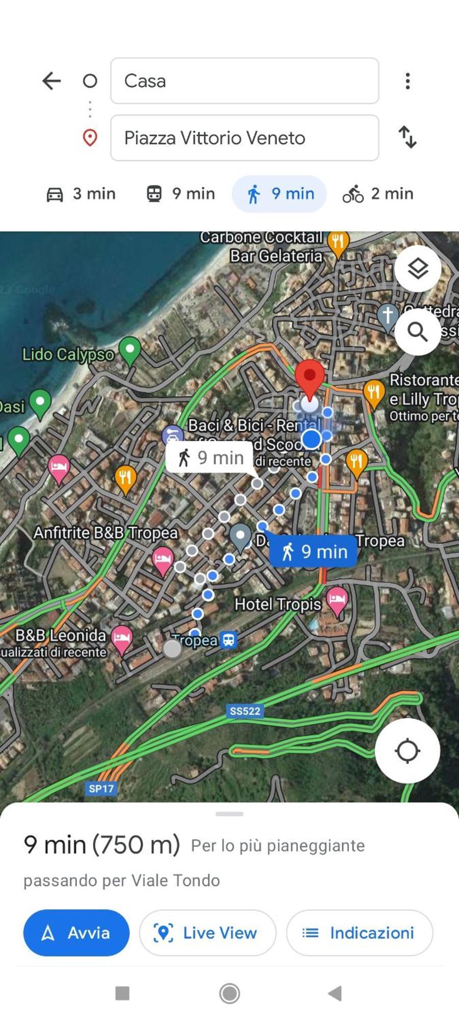 B&B Leonida Tropea Zewnętrze zdjęcie